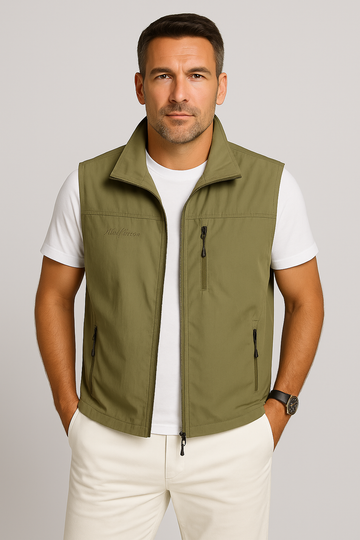 Gilet Uomo – Funzionale, Leggero & Antivento