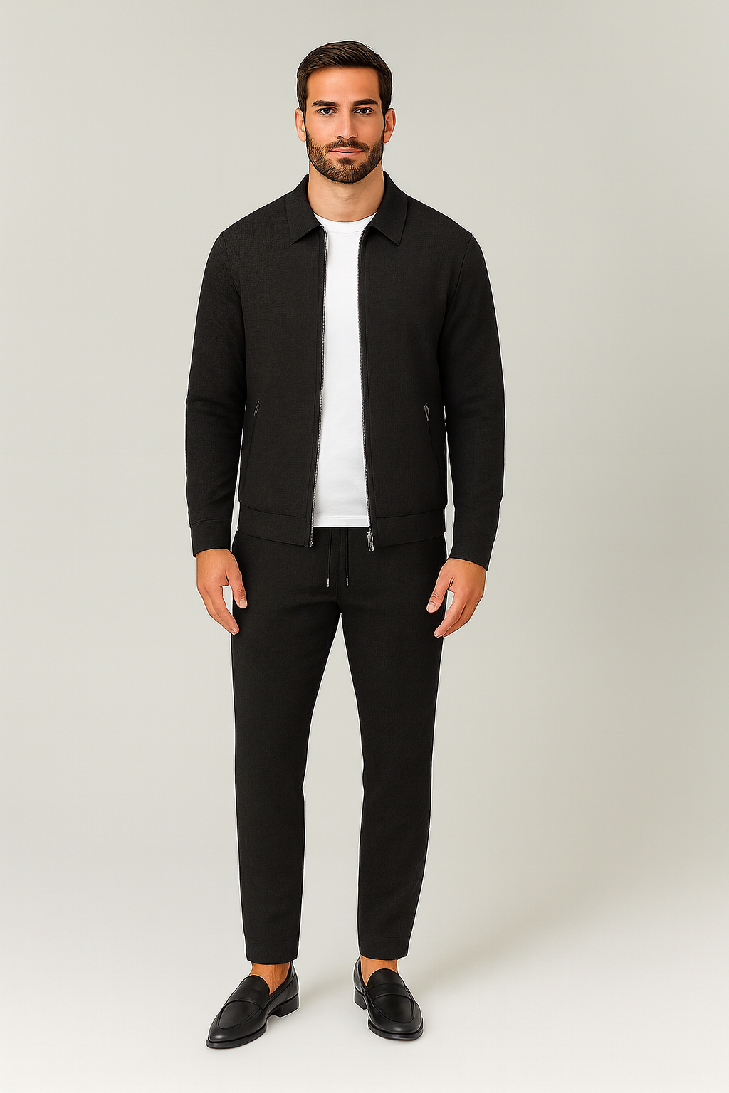 Set Uomo – Polo Giacca & Pantaloni, Casual & Traspirante