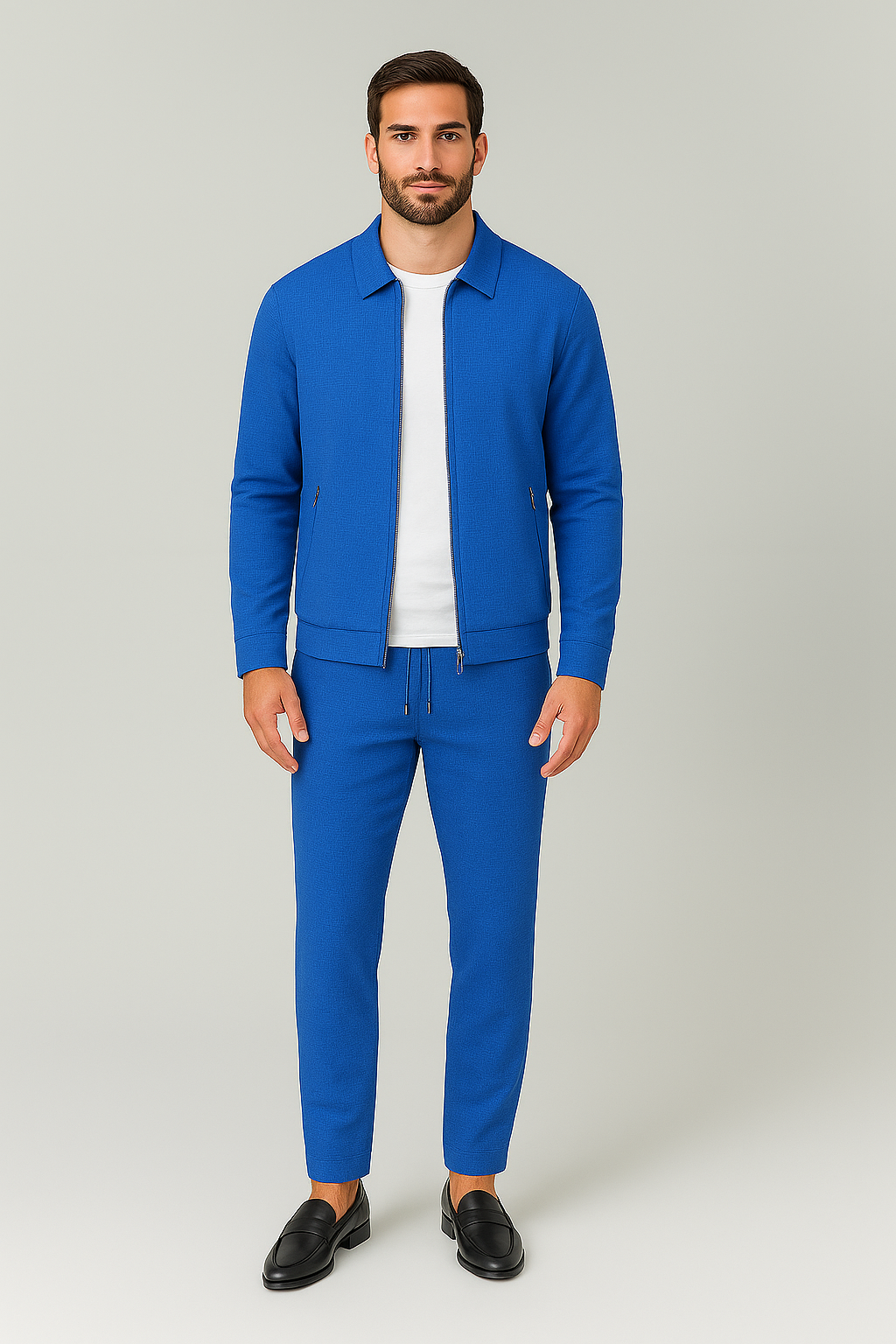 Set Uomo – Polo Giacca & Pantaloni, Casual & Traspirante