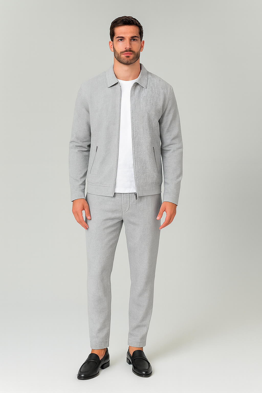 Set Uomo – Polo Giacca & Pantaloni, Casual & Traspirante