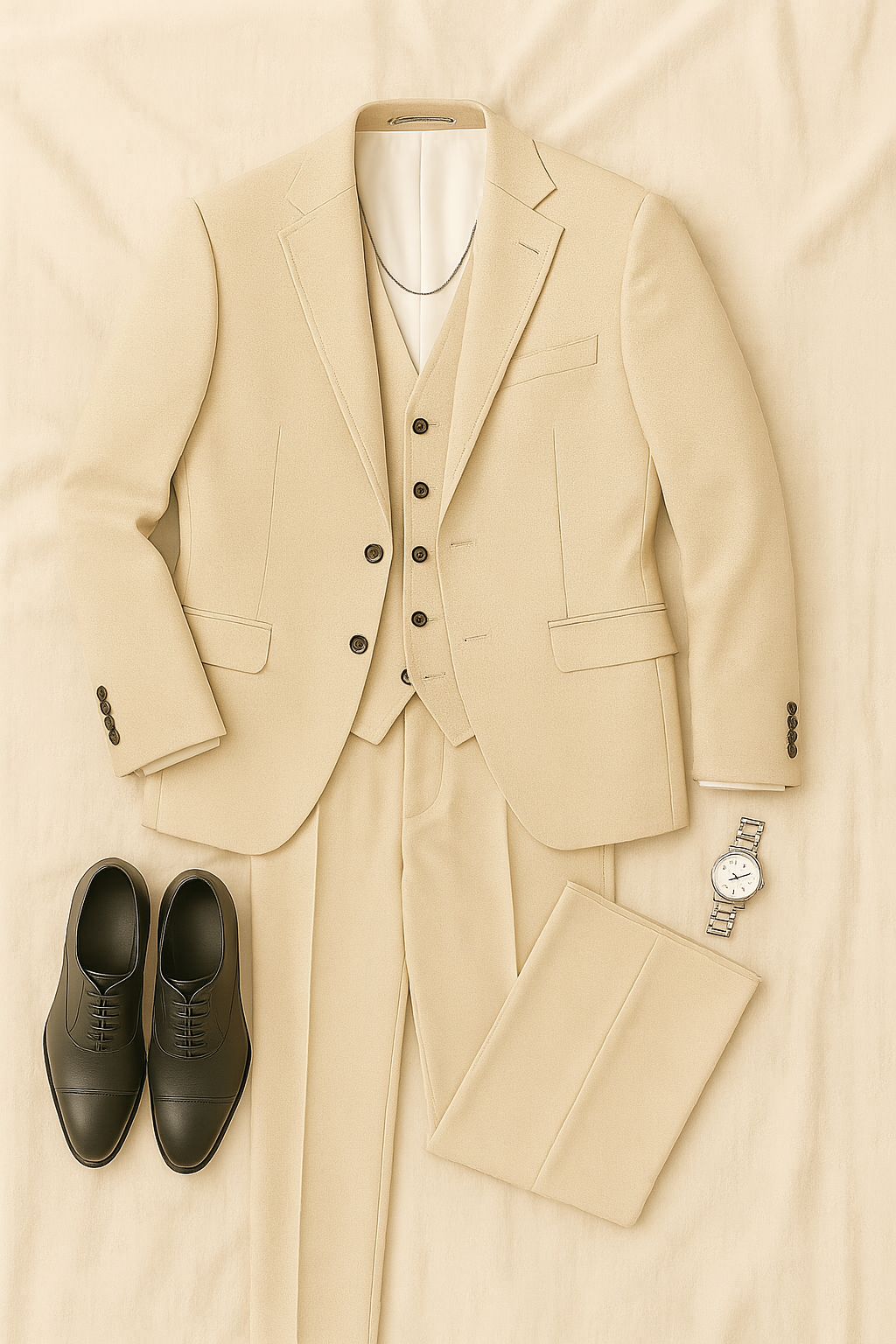 Completo Uomo 3 Pezzi – Stile Classico, Elegante & Raffinato