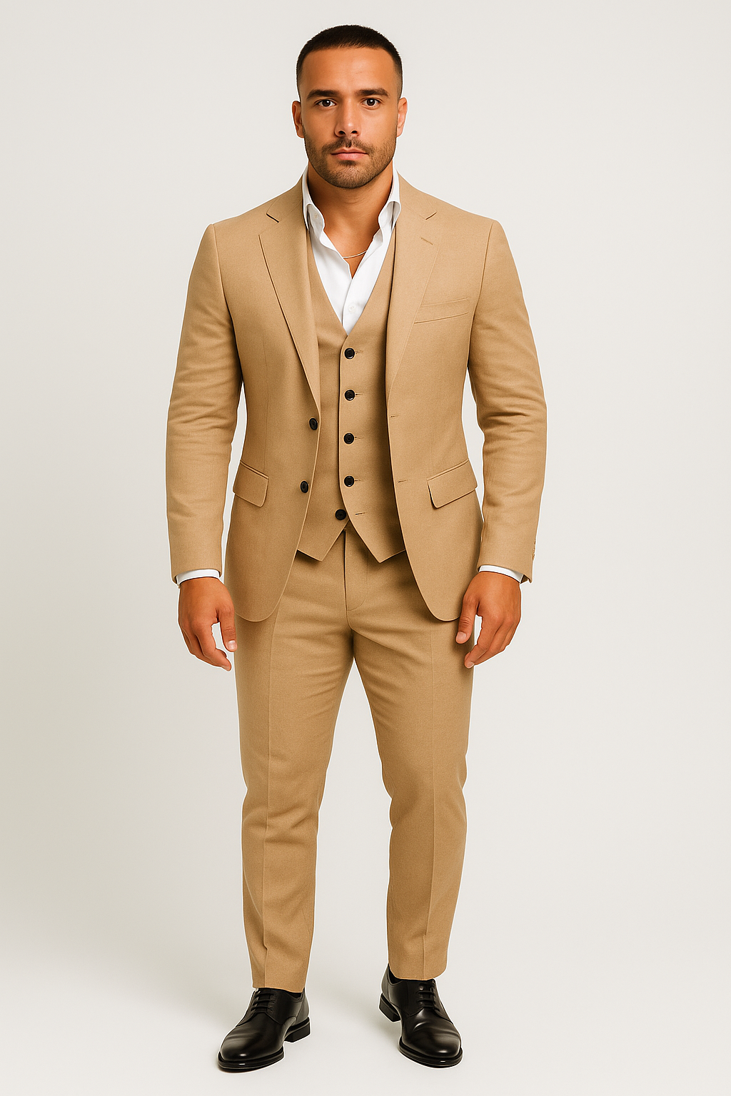 Completo Uomo 3 Pezzi – Stile Classico, Elegante & Raffinato