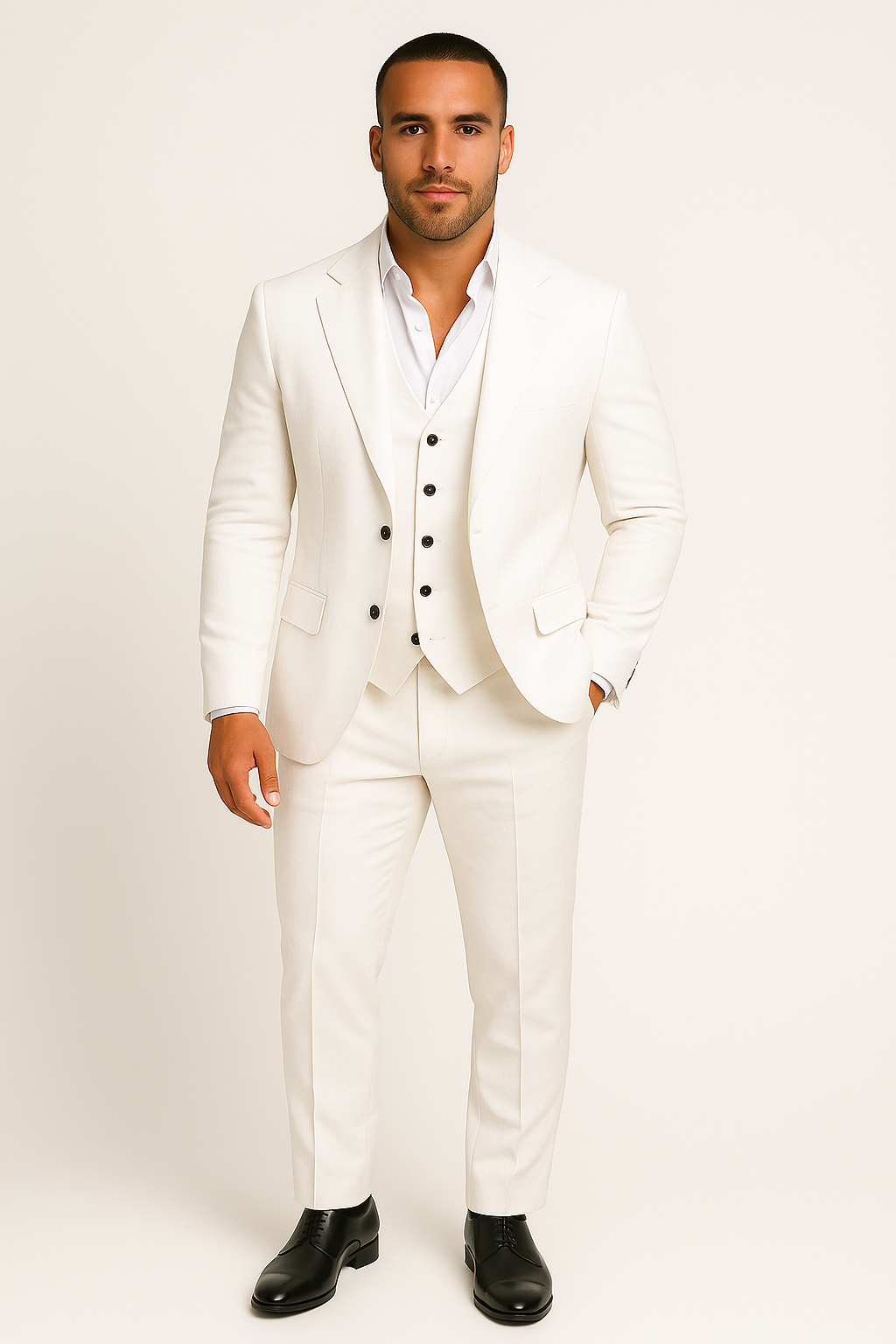 Completo Uomo 3 Pezzi – Stile Classico, Elegante & Raffinato