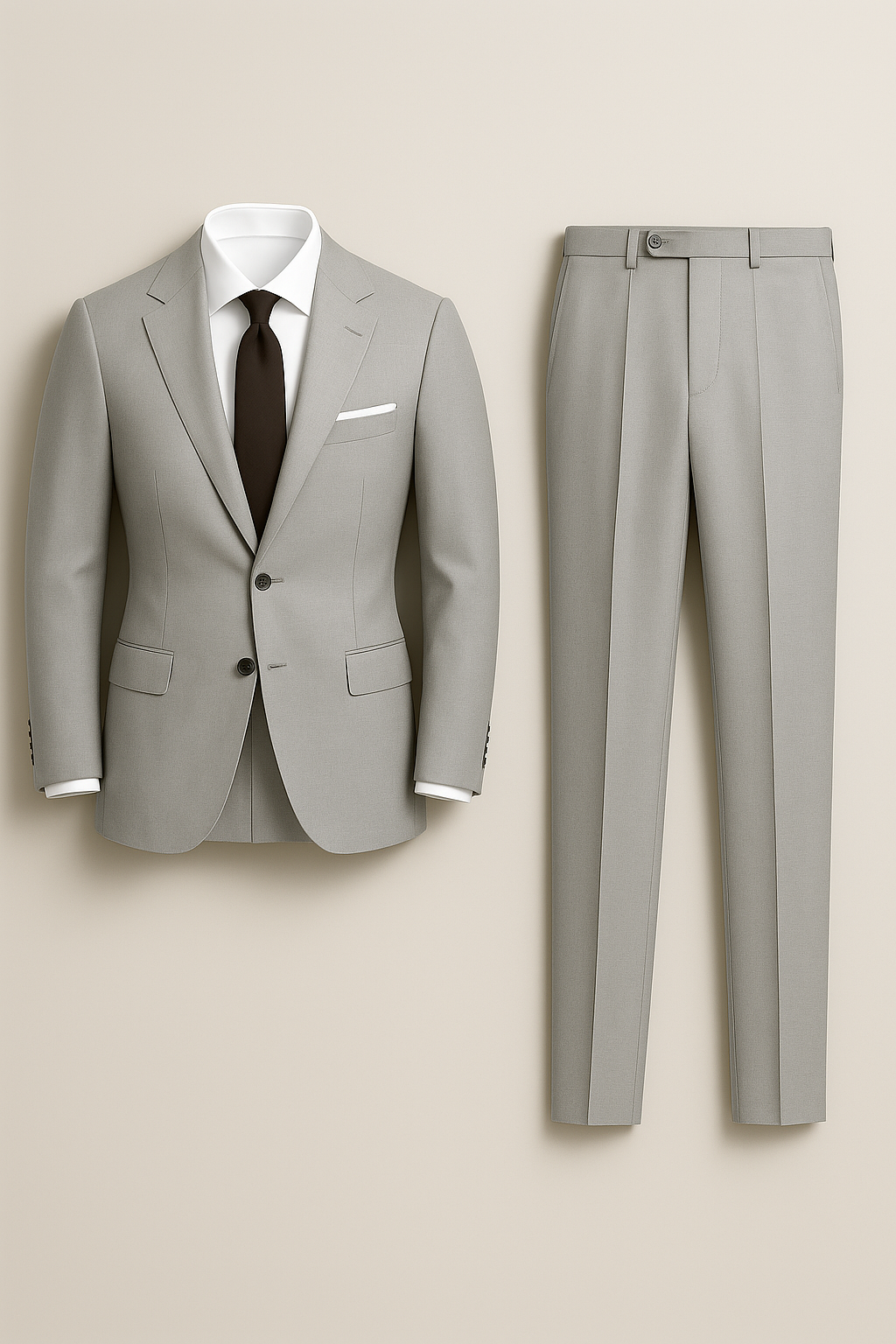 Abito Uomo – Smoking Due Pezzi, Slim & Classico