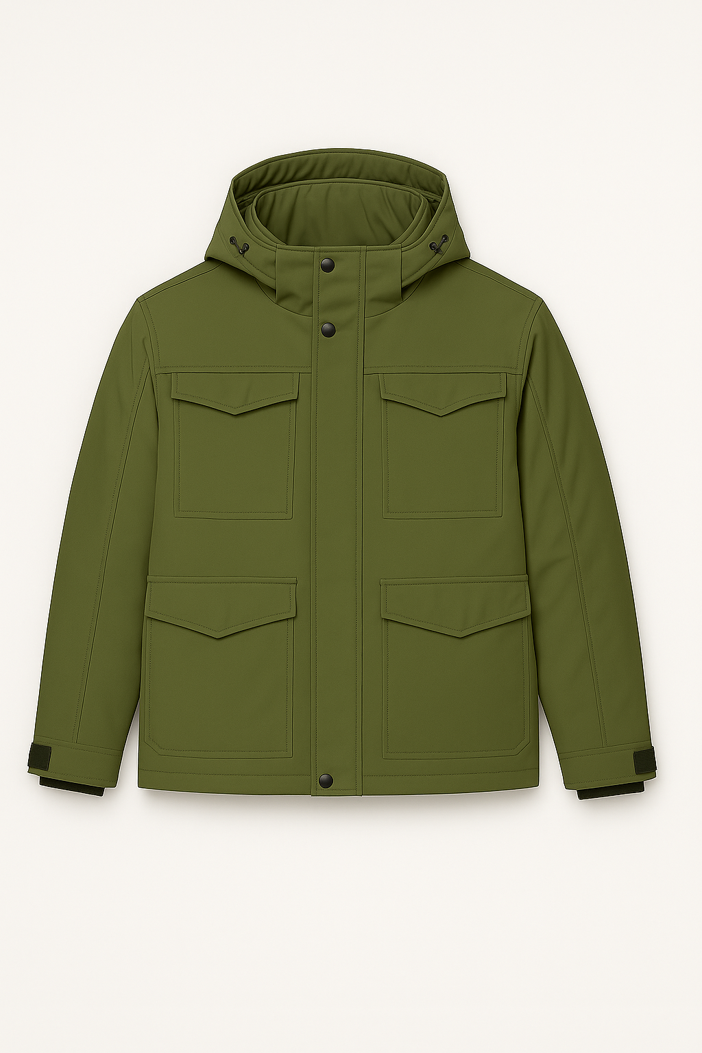 Giacca Uomo – Stile Parka, Antivento & Termica