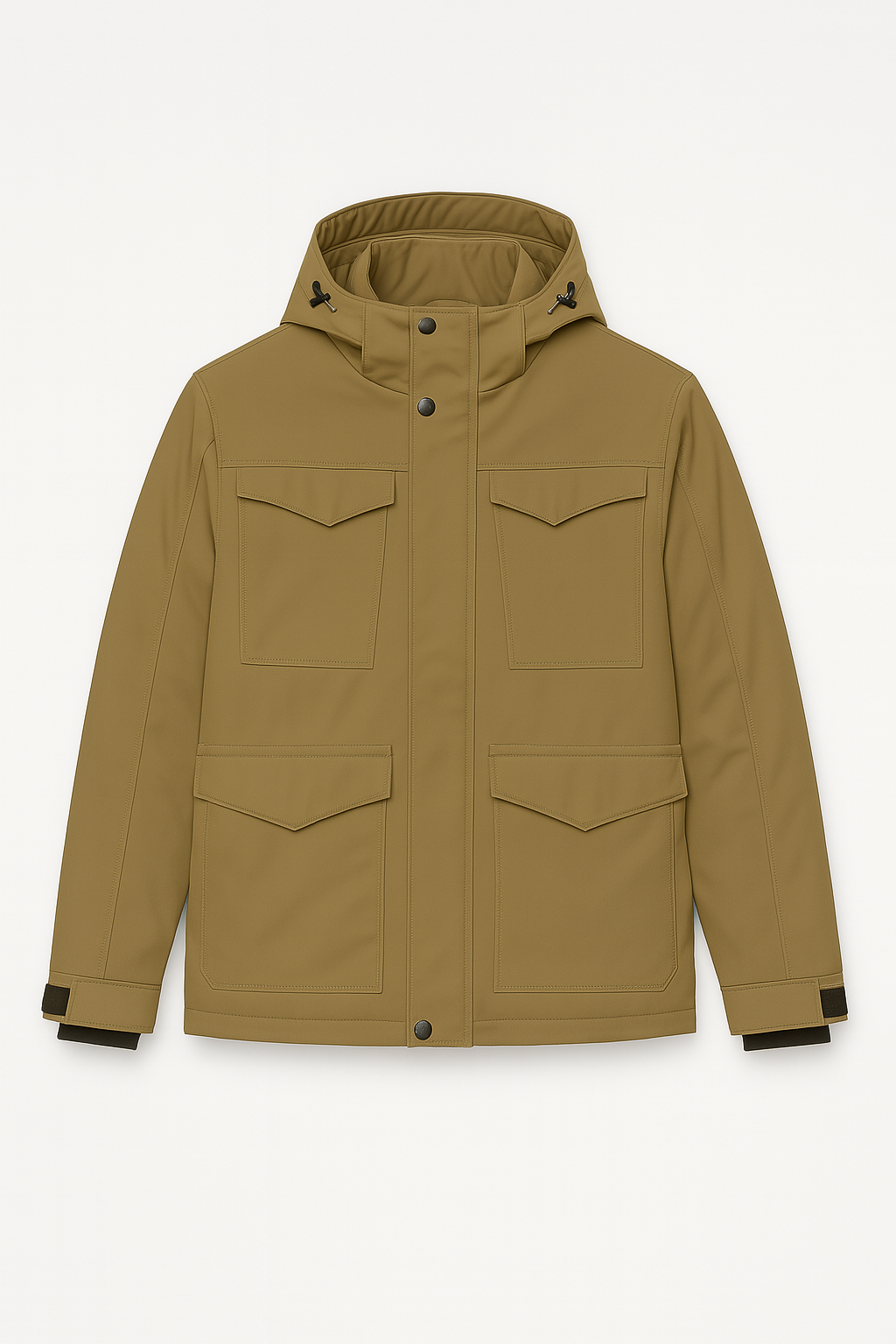 Giacca Uomo – Stile Parka, Antivento & Termica