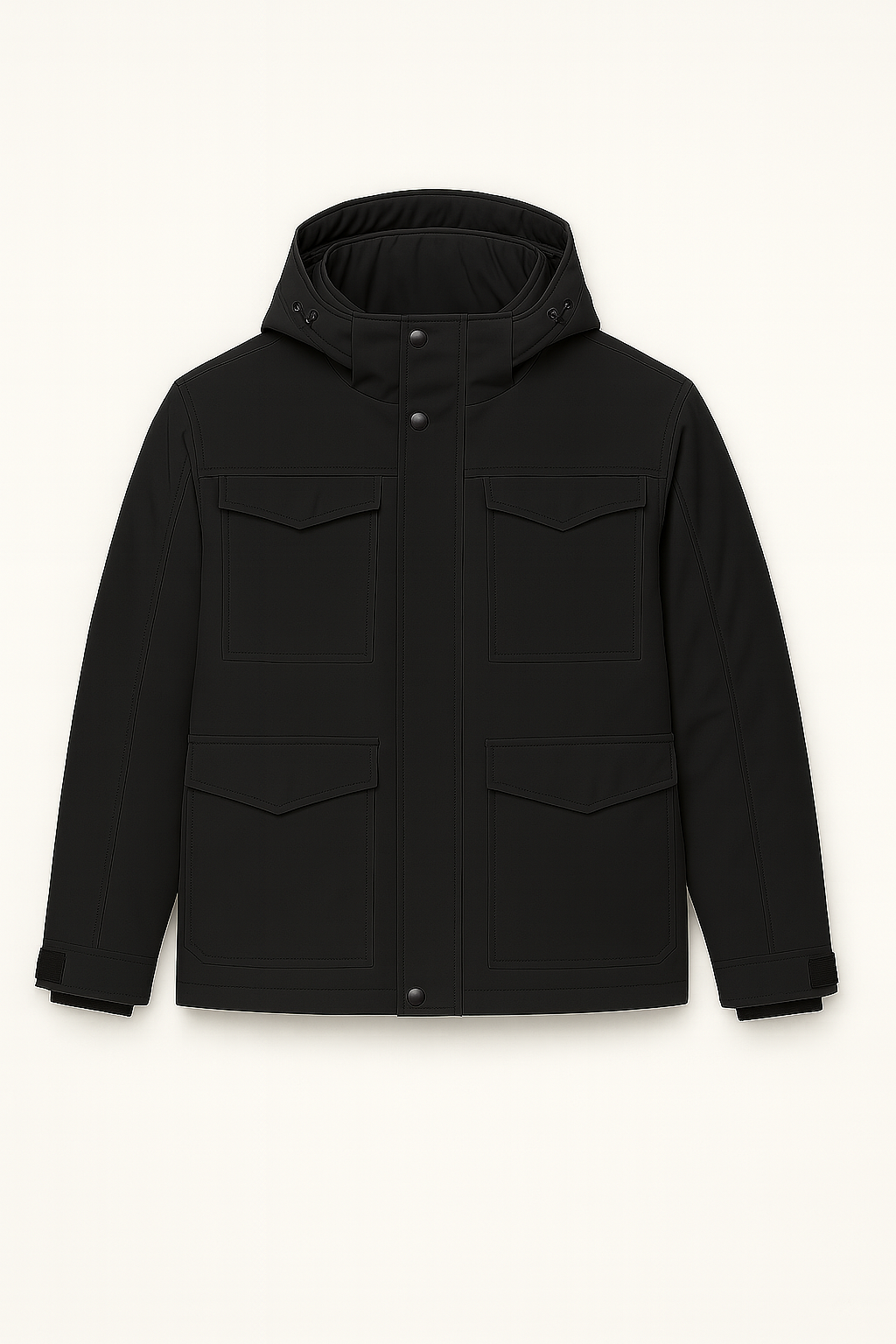Giacca Uomo – Stile Parka, Antivento & Termica