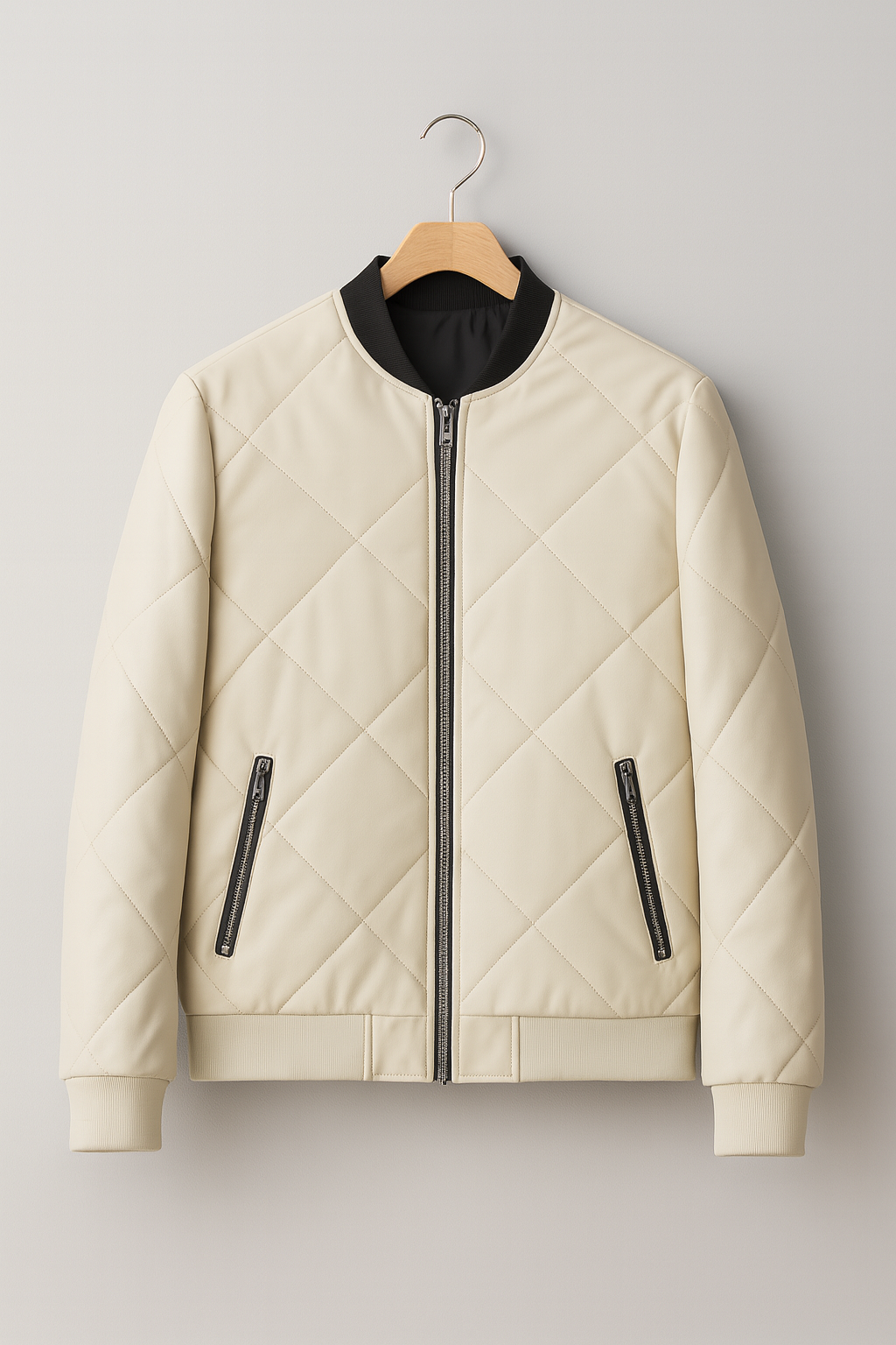Giacca Uomo Trapuntata – Look Invernale, Calda & Corto