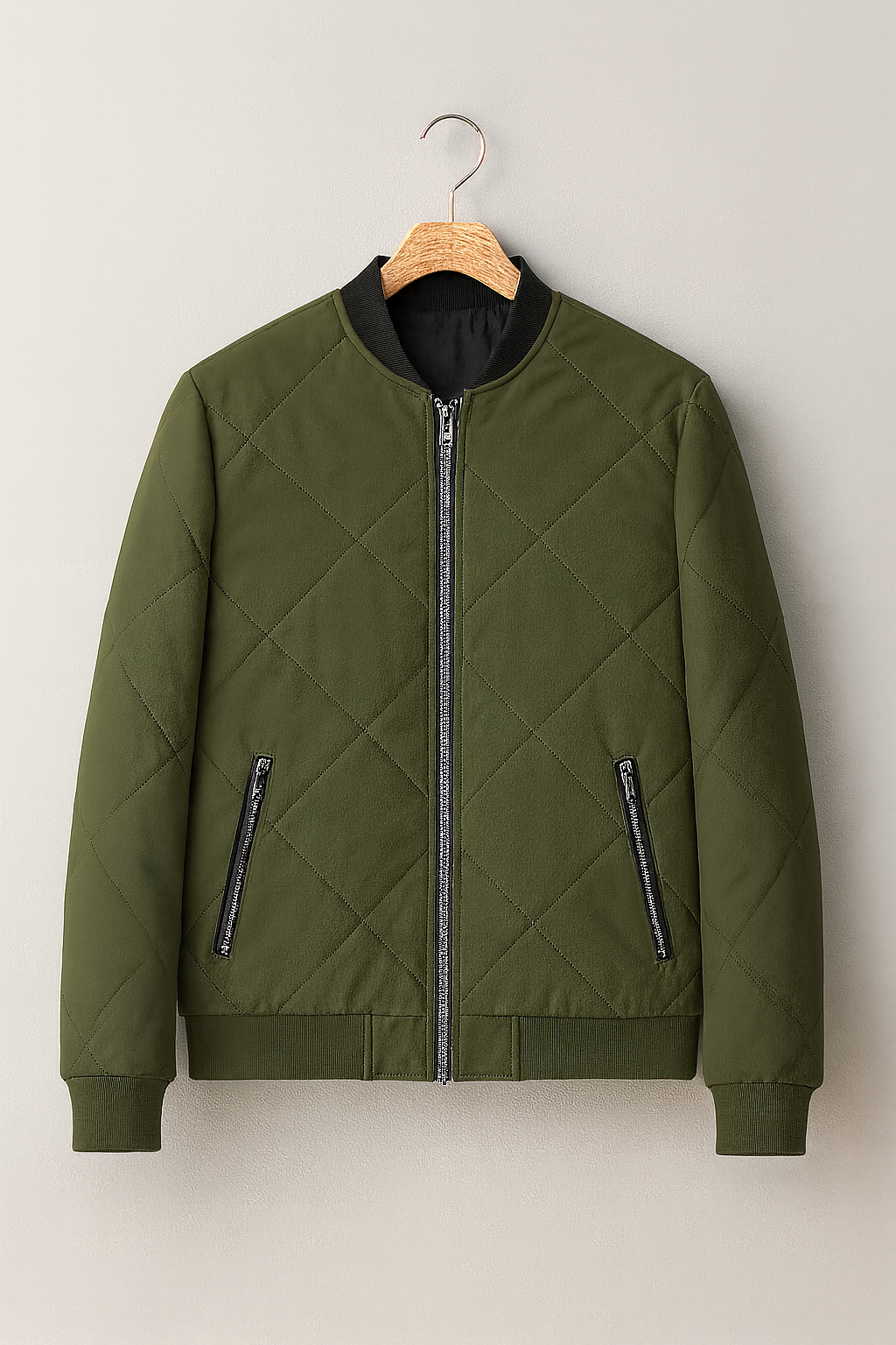 Giacca Uomo Trapuntata – Look Invernale, Calda & Corto