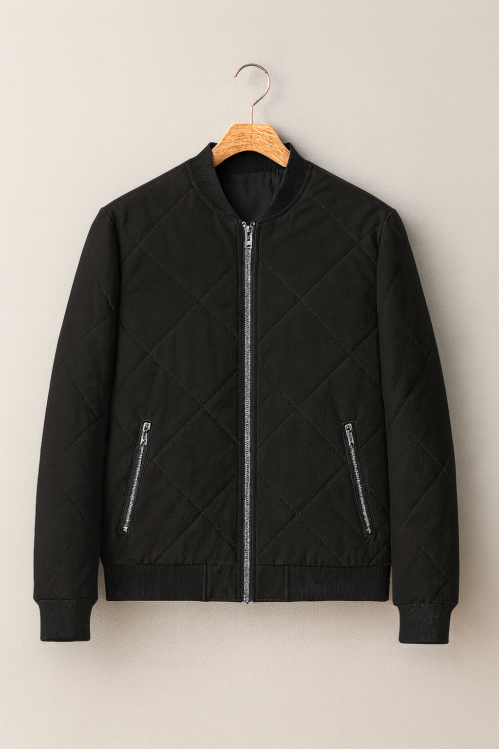 Giacca Uomo Trapuntata – Look Invernale, Calda & Corto