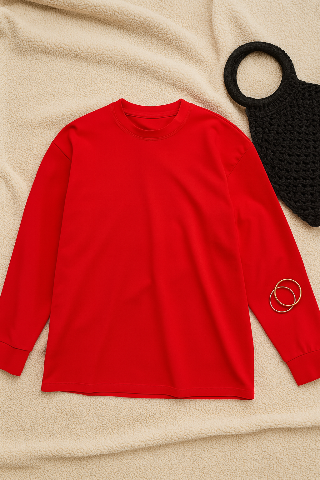Maglietta Donna – Collo Rotondo, Comoda & Basic