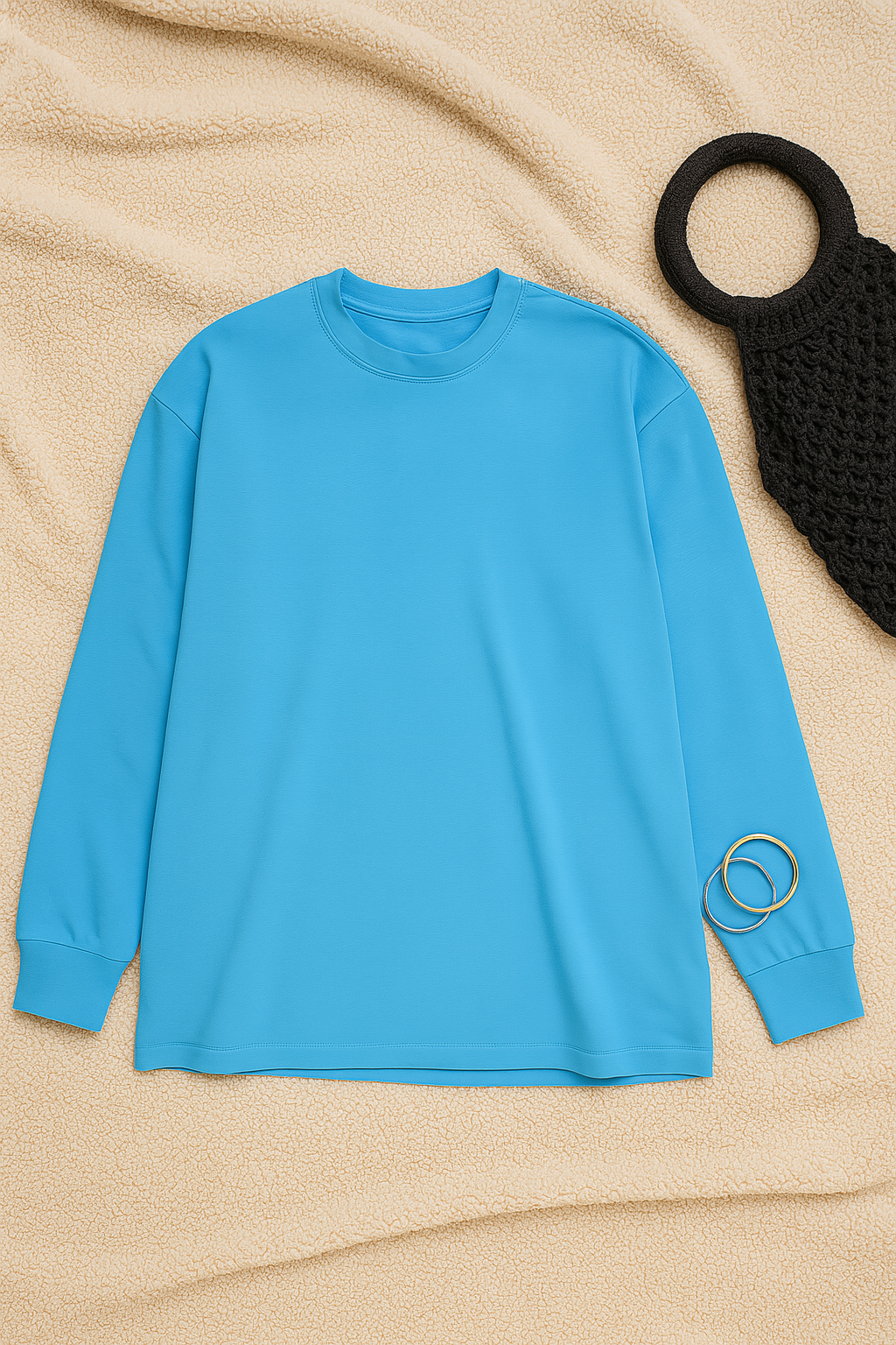 Maglietta Donna – Collo Rotondo, Comoda & Basic