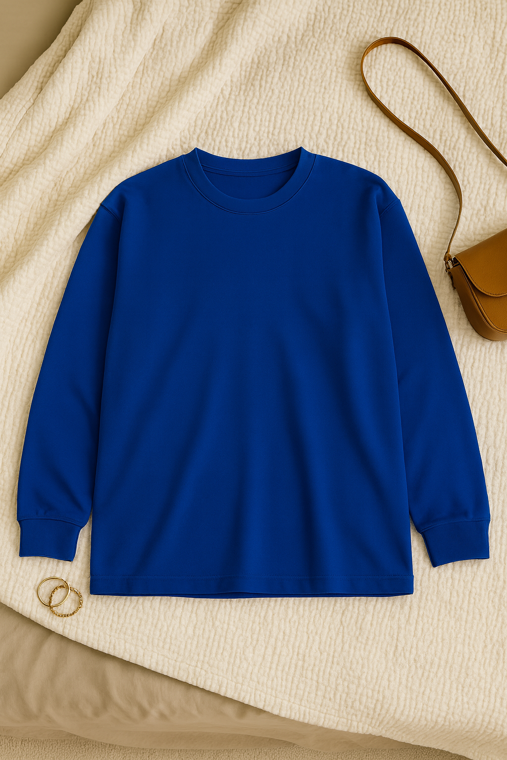 Maglietta Donna – Collo Rotondo, Comoda & Basic