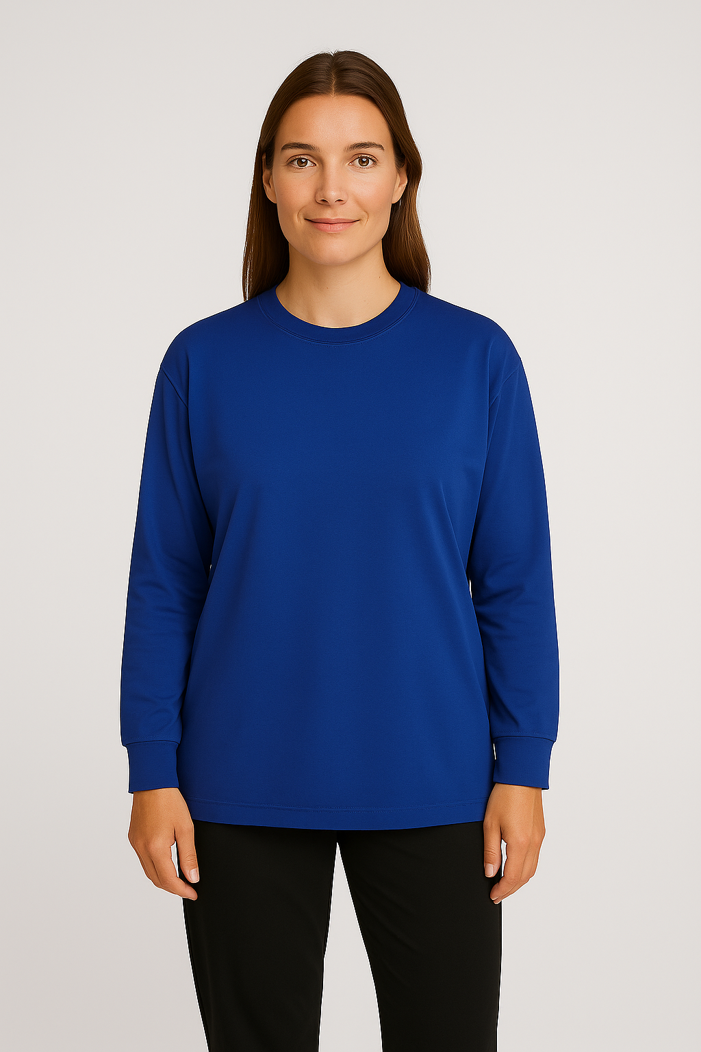 Maglietta Donna – Collo Rotondo, Comoda & Basic