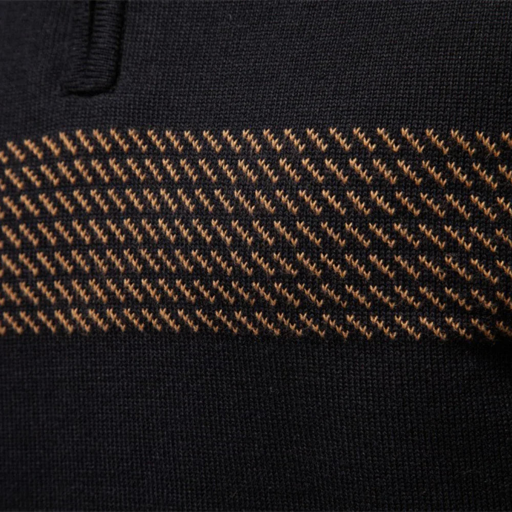 SEAN | HERITAGE STRIPE COTTON SWEATER
