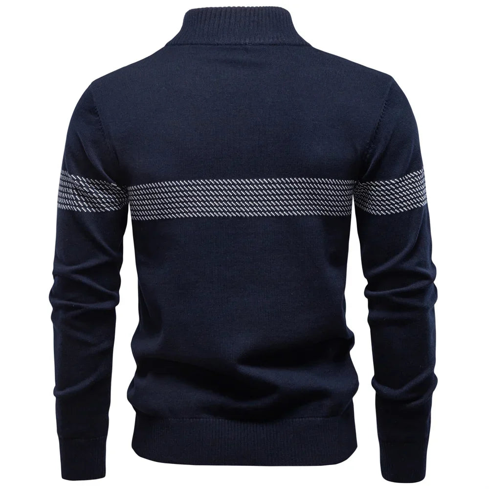 SEAN | HERITAGE STRIPE COTTON SWEATER