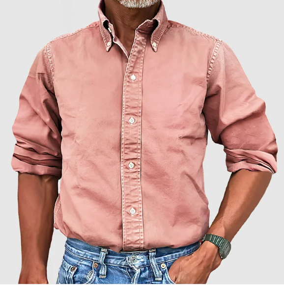 PAOLO | CAMICIA A MANICHE LUNGHE CON BOTTONI
