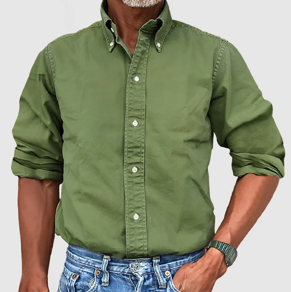PAOLO | CAMICIA A MANICHE LUNGHE CON BOTTONI