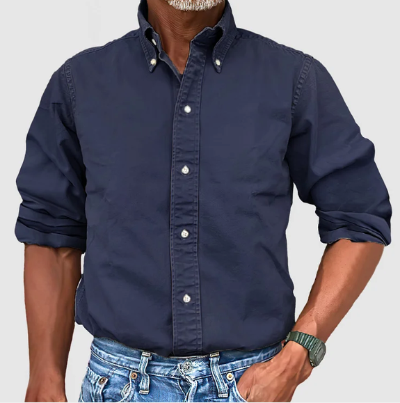 PAOLO | CAMICIA A MANICHE LUNGHE CON BOTTONI