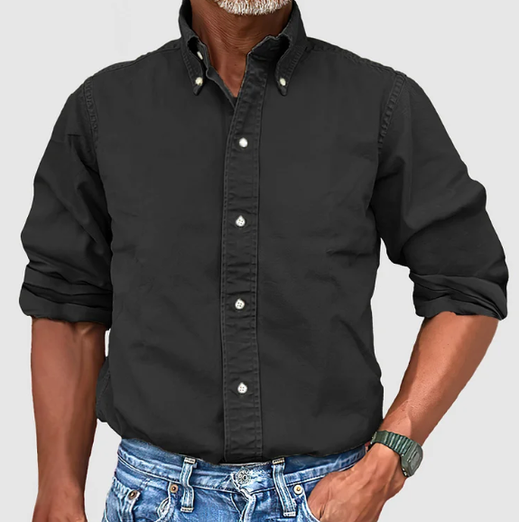PAOLO | CAMICIA A MANICHE LUNGHE CON BOTTONI