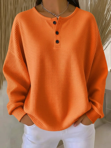 MAGLIONE RAFFAELLA | TEXTURE WAFFLE RILASSATA