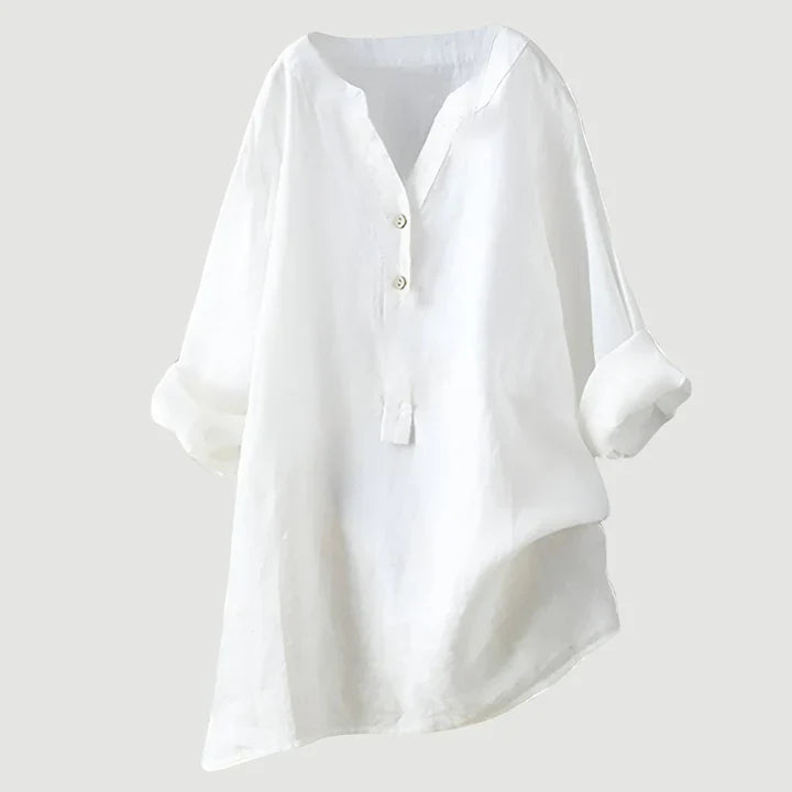 Freja | Airy and comfortable button-up shirt