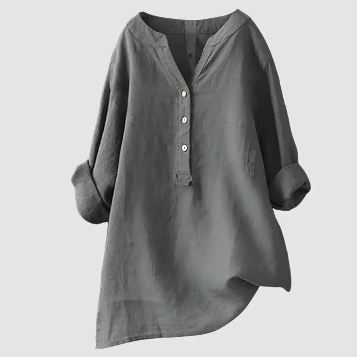 Freja | Airy and comfortable button-up shirt