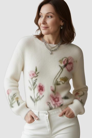 LIVIA | MAGLIONE IN MAGLIA JACQUARD