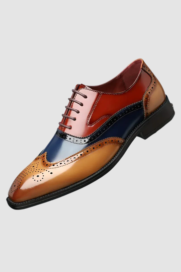 MICHELE | BROGUE CON PUNTA A ALETTA STILE VINTAGE