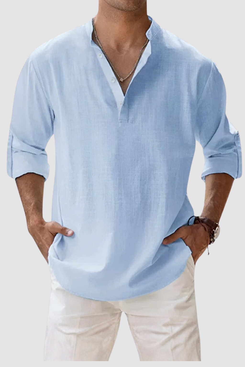 DOMENICO | CAMICIA LINO UOMO